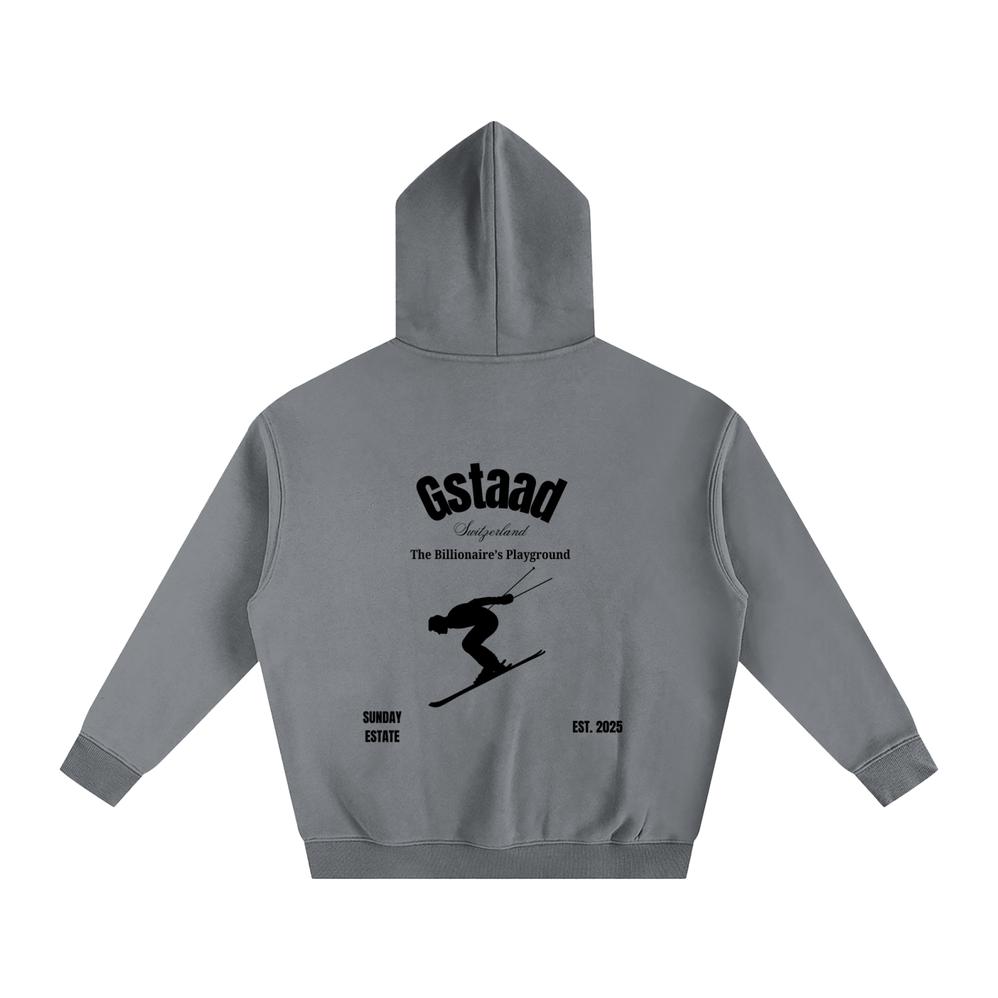 Sunday Estate "Gtaad, Switzerland" Oversized Hoodie