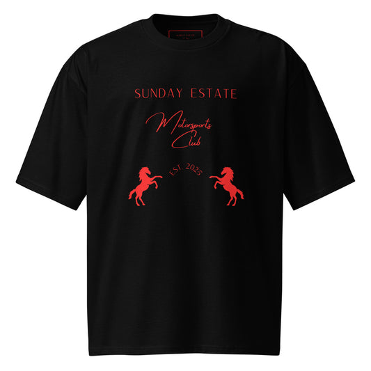 Sunday Estate Motorsports Club Oversized T-Shirt